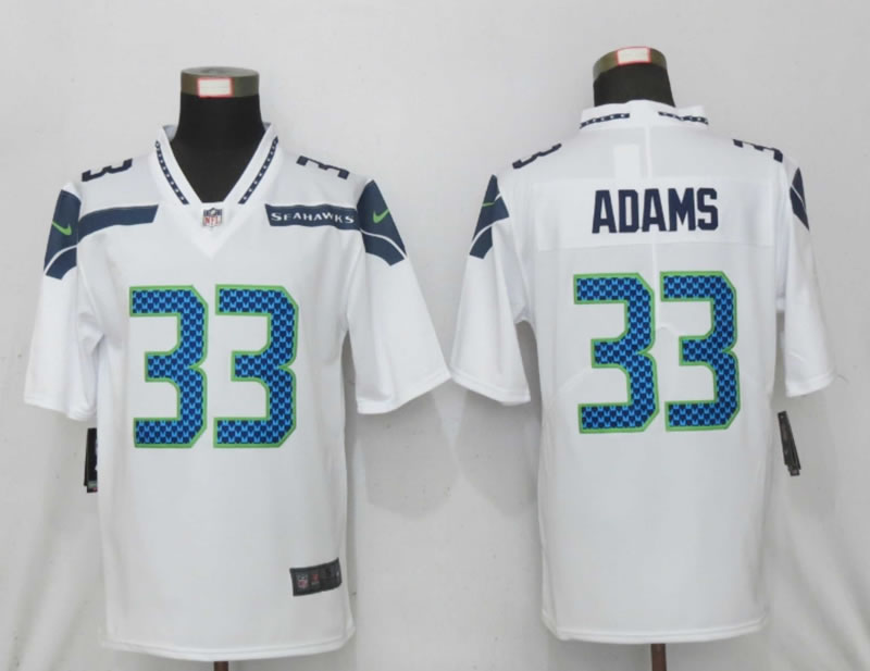 Nike Seattle Seahawks 33 Adams White Vapor Untouchable Limited Jersey,We sell and wholesale Nike Seattle Seahawks 33 Adams White Vapor Untouchable Limited Jersey on line form chian!